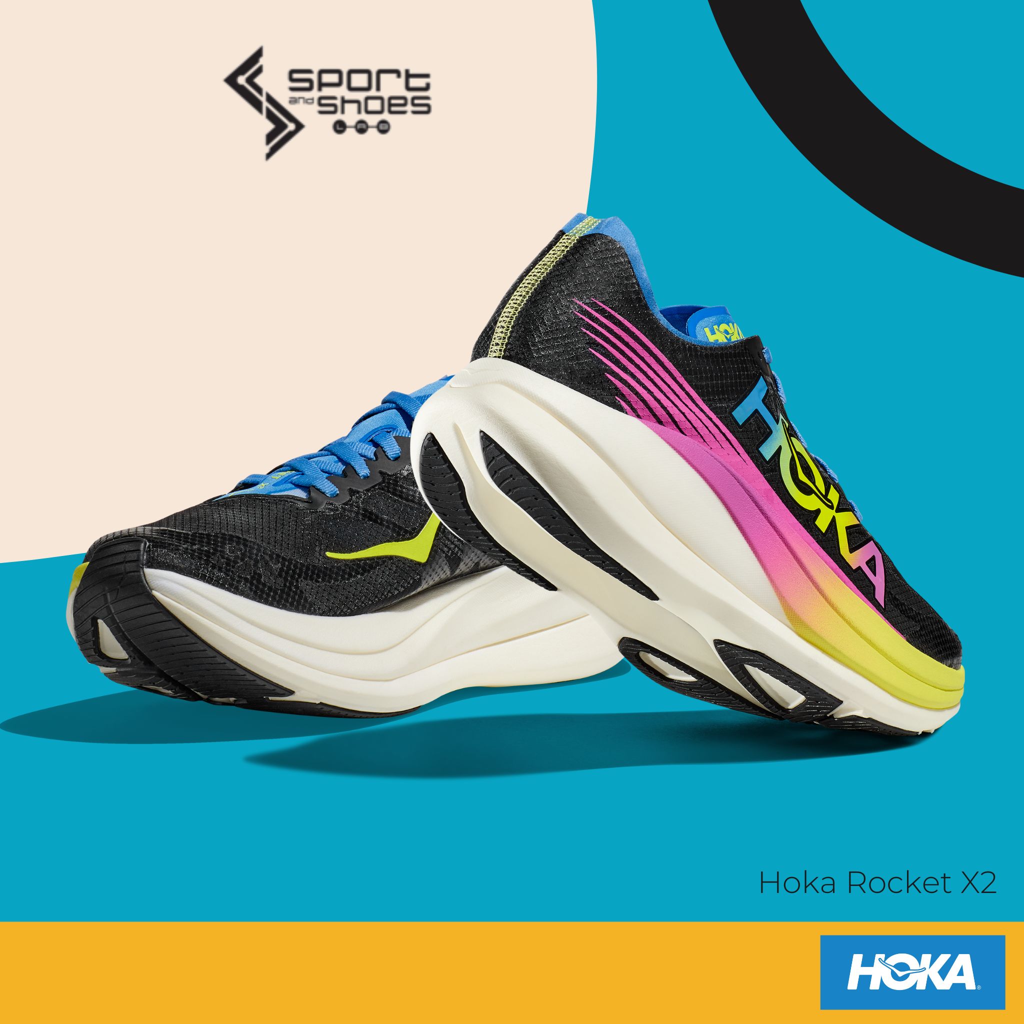 Hoka Rocket x2 (U) (1127927-BKML)